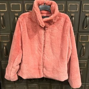 Catherine Malandrino faux fur jacket